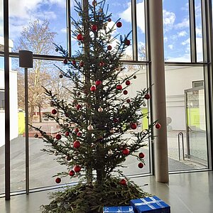 #Schöne Deko für unseren Christbaum#die ersten Pakete#Weihnachtstrucker#7bv